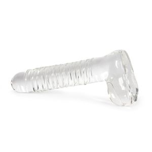 Dildo De Vidrio Spiral Clear