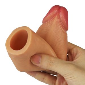 Add 1" Revolutionary Silicone Nature Extender Flesh