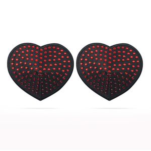 Cubrepezones Red Diamond Heart Nipple