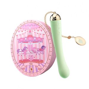 Vibrador de Lujo Momoko Melon Green Controlado por APP Bluetooth by ZALO