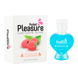 Lubricante Íntimo Frambuesa x 37 ml by Pocket Pleasure