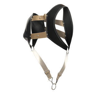 Dngeon Croptop Cockring  Harness By Mob