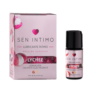 Lubricante Íntimo Lychee Sensación Caliente Electrizante x 30 ml by Sen Íntimo