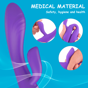 Vibrador de Doble Estimulación Alivior Purple by Amzing Toys