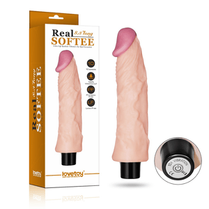 Dildo Vibrating 8'' Real Softee