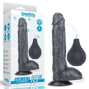 Dildo Squirt Extreme 10'' Black