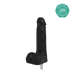 Dildo Uriel Negro Compatible Con Lovense Machine